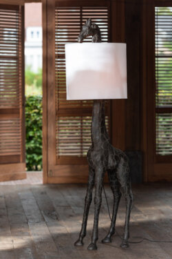 Lampa podłogowa Żyrafa Brown 179 cm