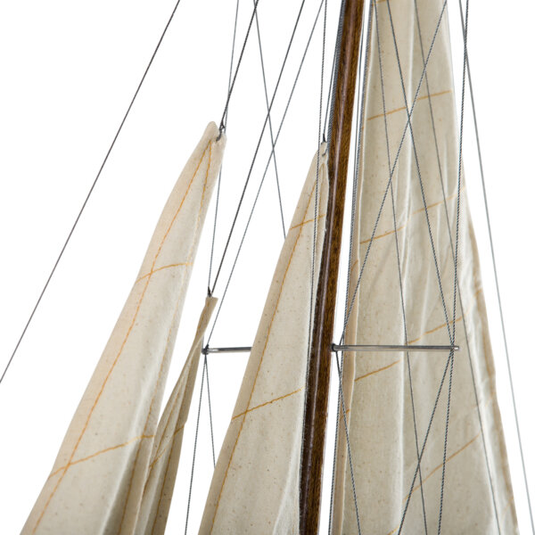 Model Shamrock Yacht Wood AUTHENTIC MODELS