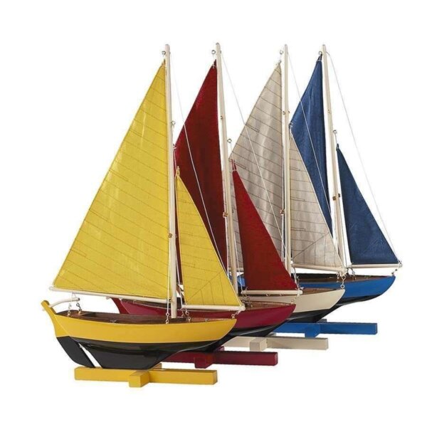 Sunset Sailers, komplet 4 szt by Authentic Models