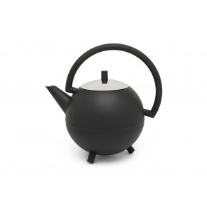 Teapot Duet® Design Saturn 1.2L, matt black