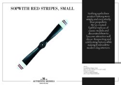 Śmigło Sopwith Red Stripes,120 cm AUTHENTIC MODELS