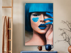 Blue Obraz 80 x 120 cm