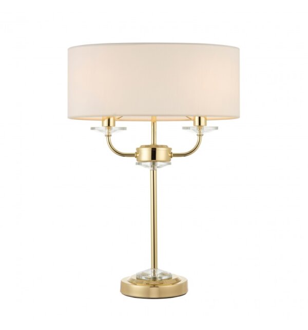 Lampa stołowa Nixon Brass