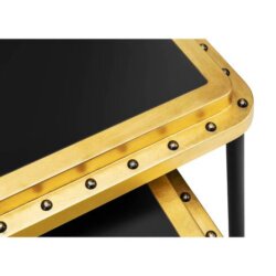 Stolik boczny S w kolorze antycznym złotym by Authentic Models