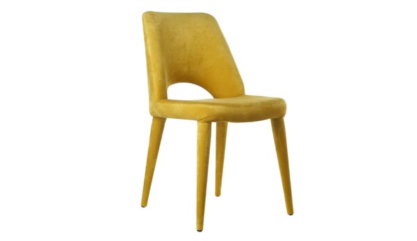 Krzesło tapicerowane Holy Yellow Pols Potten