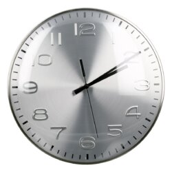 Zegar ścienny 40 cm silver Elizabeth Home