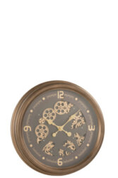 Zegar wiszący Arabic Antique Gold 52 cm