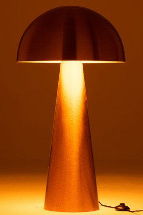 Lampa podłogowa Mushroom Gold  95 cm