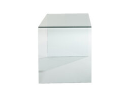 Stół szklany transparentny Mirr 120 cm