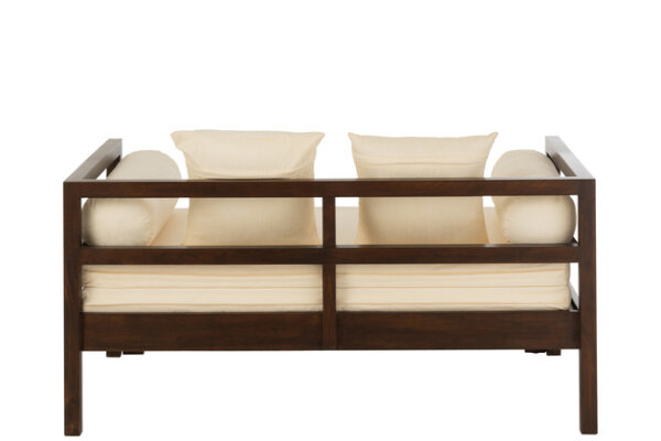 Sofa drewniana rozkładana Conie