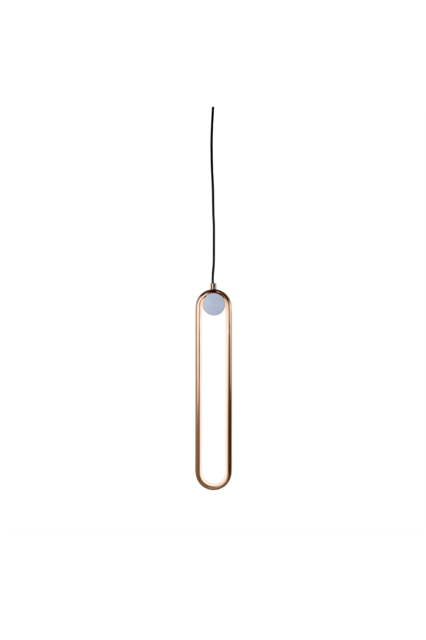 Lampa wisząca Mavey złota minimalistyczna Richmond Interiors