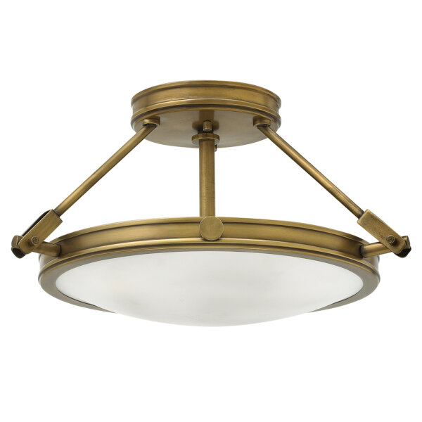 Półplafon Collier – 3 źródła światła Elstead Lighting