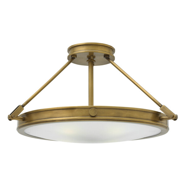 Duży półplafon Collier – 4 źródła światła Elstead Lighting