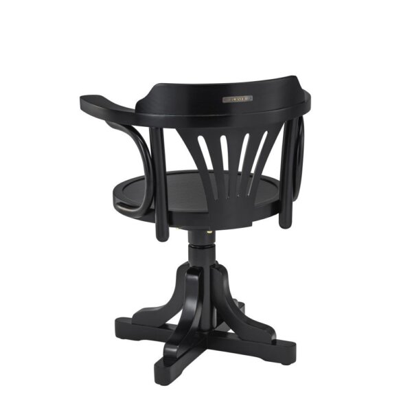 Ekskluzywne krzesło Purser Black, Authentic Models