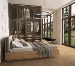 NOY łóżko z litego drewna OSSKA DESIGN