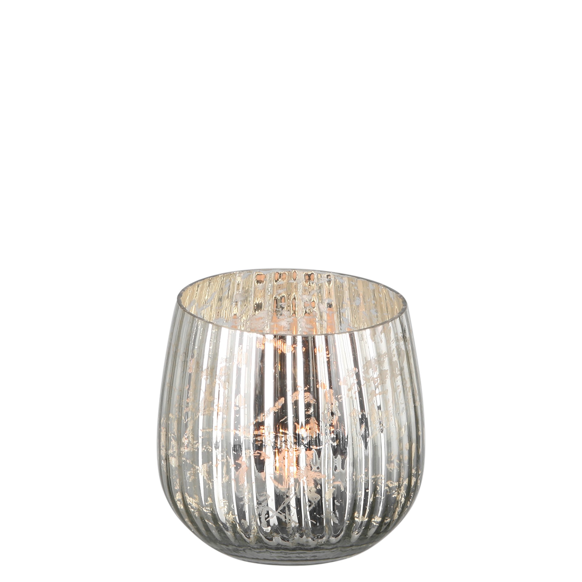 Świecznik / Lampion szklany Darcy 12 cm