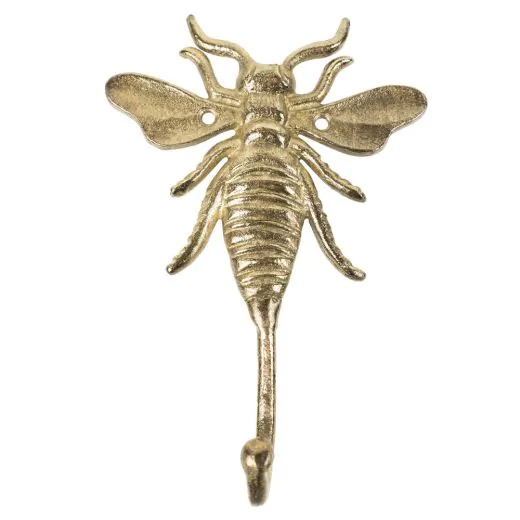 Wieszak ścienny dekoracyjny Vintage Bee 22 cm