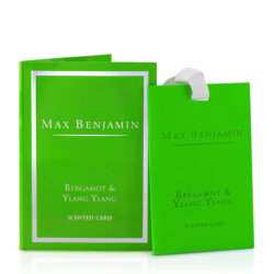 Karta zapachowa, saszetka do szafy, zawieszka zapachowa BERGAMOT - MAX BENJAMIN