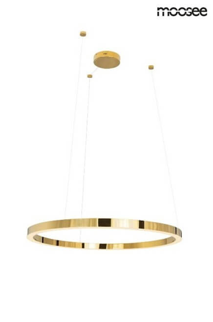Lampa wisząca RING LUXURY 110 złota - LED, chromowane złoto